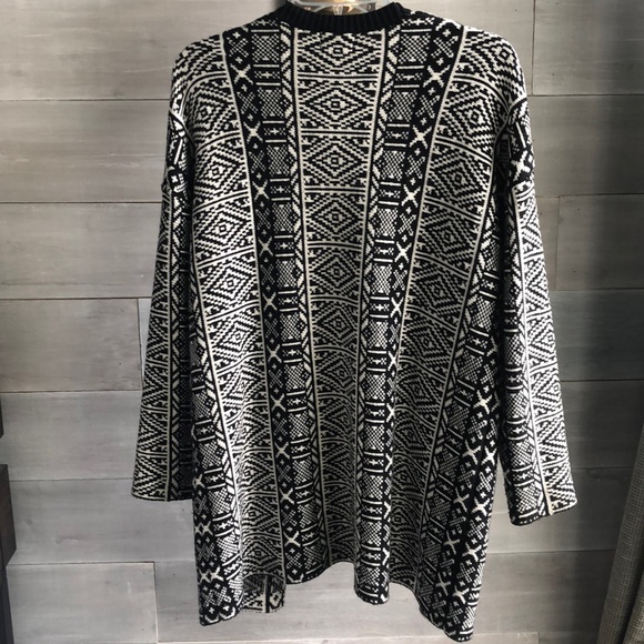 Fair Isle Long Cardigan - Picture 2 of 7